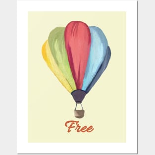 Free air Balloon Posters and Art